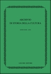 Archivio di storia della cultura