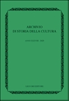 Archivio di storia della cultura