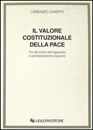 Il valore costituzionale della pace